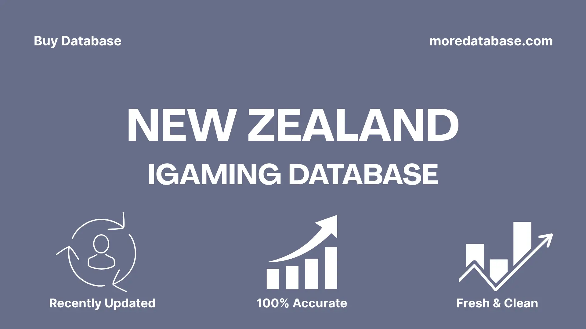 New Zealand iGaming Database 1 Million Package